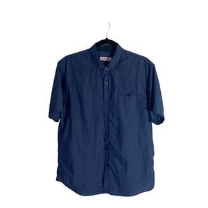 5 for $30 Michael Brandon Button Down Long Sleeve Shirt Blue Men’s Size Medium